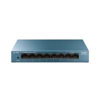 TP-LINK 8 PORT LS108G 10/100/1000Mbps Metal Kasa Yönetilemez Switch